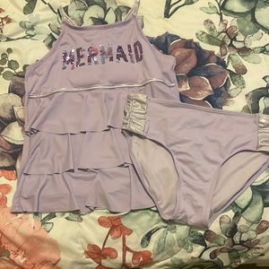 COPY - Girls justice tankini bathing suit size 20